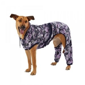 Top Paw Dog Hooded Butterfly Track Suit